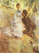 Pierre Renoir Idylle France oil painting artist